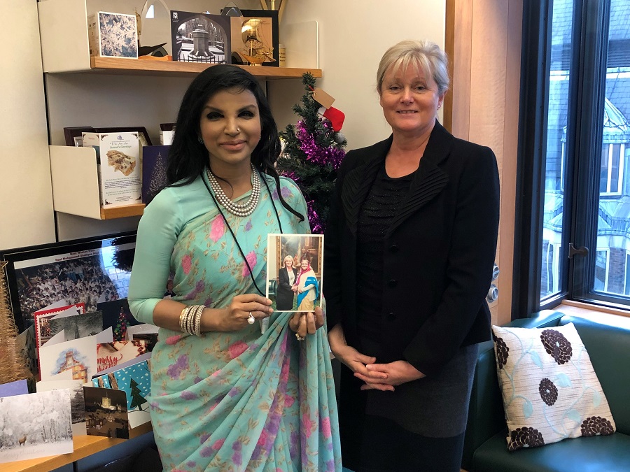 Anne Main MP meets new Bangladesh High Commissioner, Saida Muna Tasneem