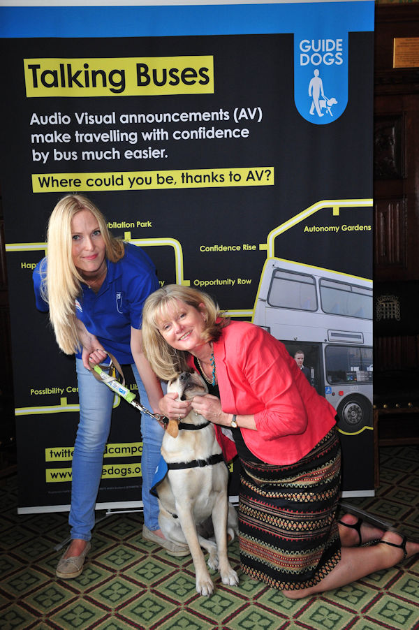 Anne Main backs the Guide Dogs Campaign