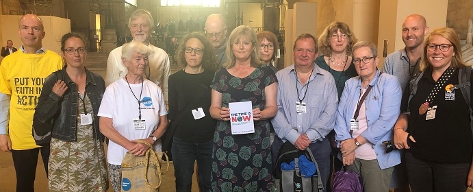 Anne Main MP meets St Albans climate change activists
