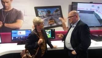 Anne Main MP visits Imagination Technologies in Kings Langley