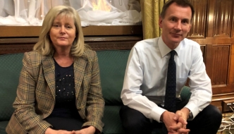 Anne Main MP meets with Foreign Secretary Jeremy Hunt to discuss Bangladesh election and Rohingya crisis.