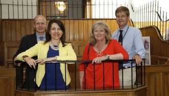 Anne Main visits new St Albans Museum 