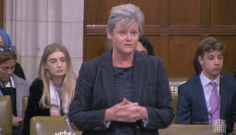 Anne Main leading a debate in Westminster Hall on school funding
