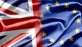 UK and EU flags