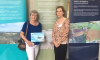 Anne Main attends the Luton Airport consultation event at the Jubilee Centre