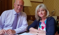 Anne Main meeting with Transport Secretary Chris Grayling