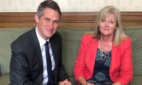 Anne Main MP with Education Secretary Rt Hon Gavin Williamson CBE MP