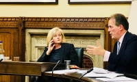Anne Main pictured with Mark Field during APPG meeting 26 November 2018.