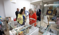 Anne Main visits new St Albans Museum 