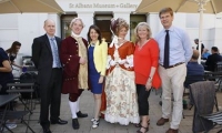 Anne Main visits new St Albans Museum 