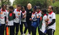 Anne Main hosts MPs v Street Children cricket match.